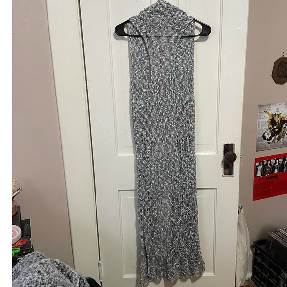 NWT Mudd Full Length Sleeveless Knitted Vest - Picture 7 of 8